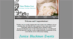 Desktop Screenshot of janiceblackmonevents.com